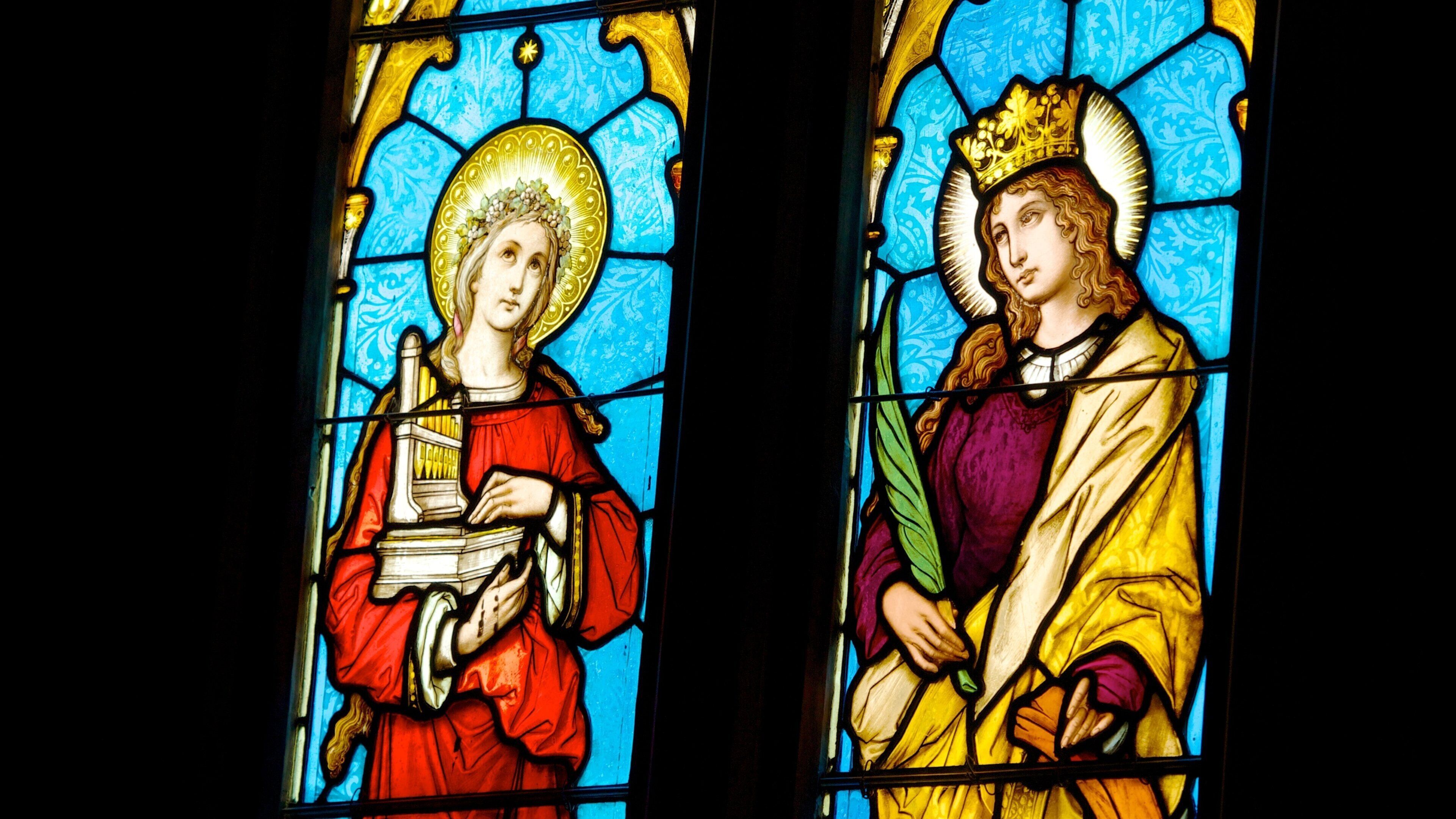 Old St Paul\'s qui includes église ou cathédrale, aspects religieux et vues intérieures