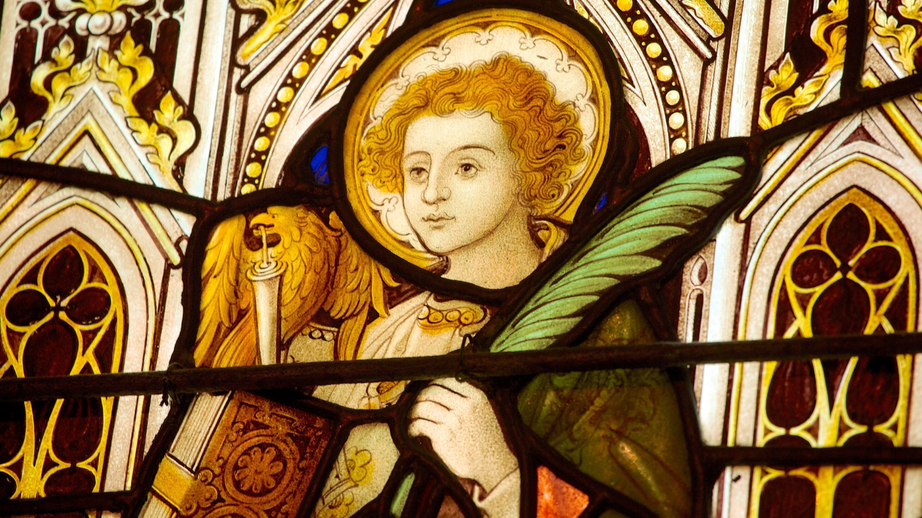 舊聖保羅 呈现出 教堂或大教堂, 內部景觀 和 藝術