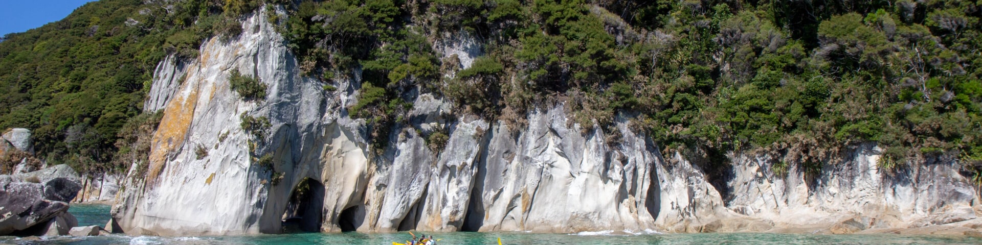 view of Abel Tasman National park, New Zealand