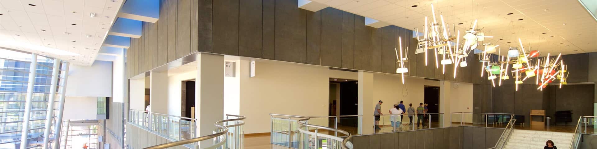 Christchurch Art Gallery das einen Innenansichten