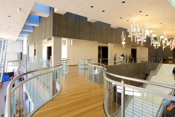 Christchurch Art Gallery das einen Innenansichten