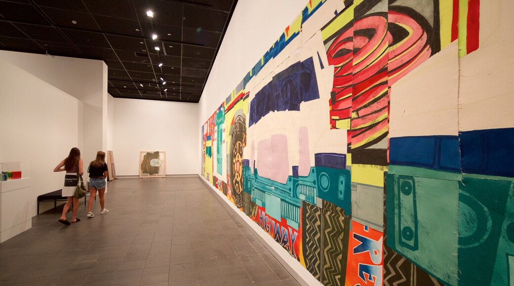 Christchurch Art Gallery showing interior views