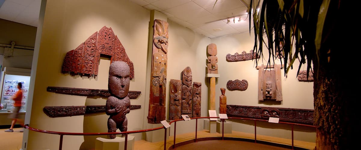 Canterbury Museum toont interieur