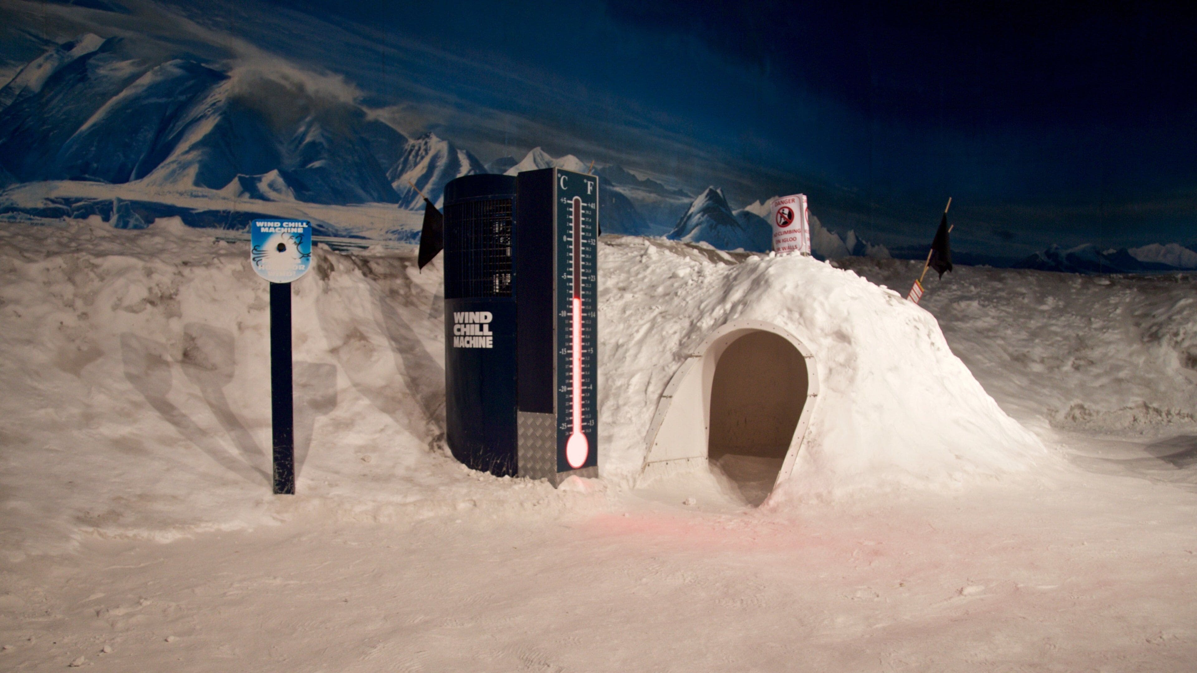 International Antarctic Centre which includes interior views