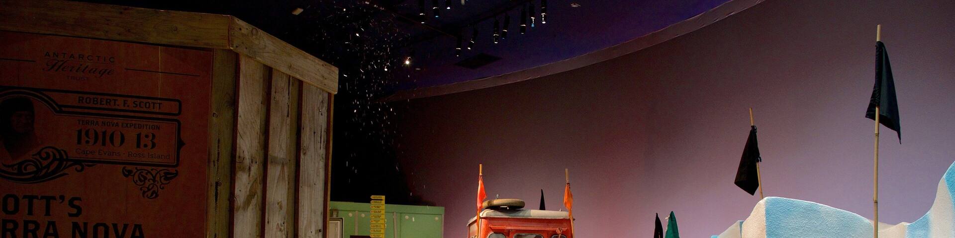 International Antarctic Centre mostrando vistas interiores