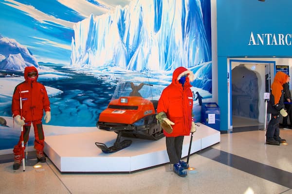 International Antarctic Centre montrant vues intérieures