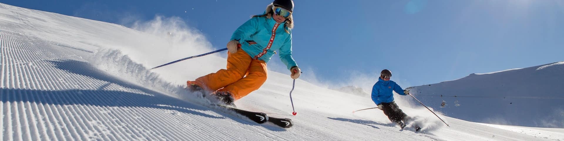 Mount Hutt Skifield which includes snow skiing and snow