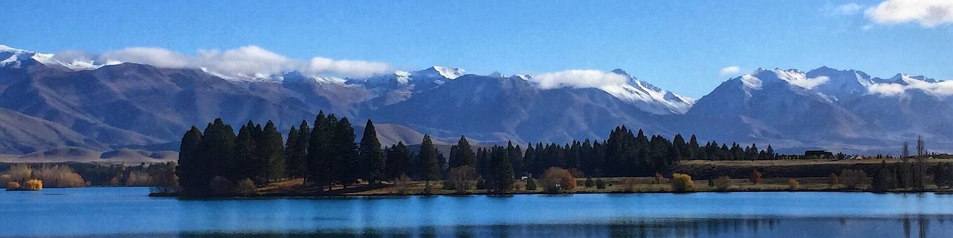 Spring over lake #springfun