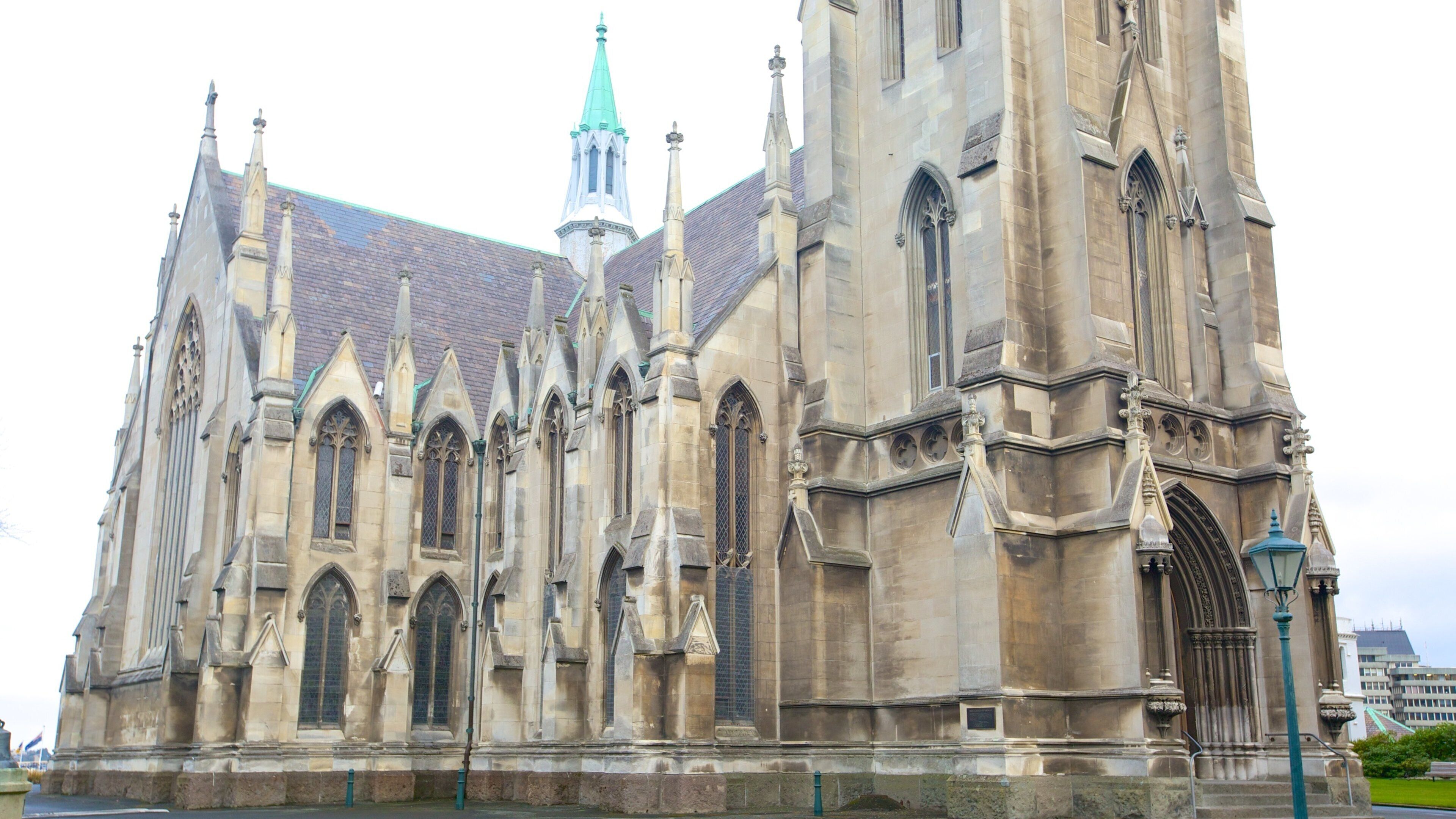 First Church of Otago featuring a church or cathedral and heritage architecture