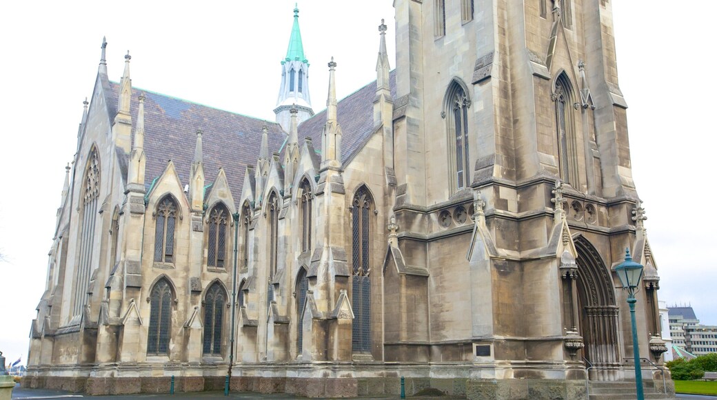 First Church of Otago featuring a church or cathedral and heritage architecture