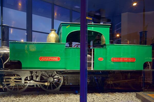 Musée Otago Settlers qui includes articles ferroviaires