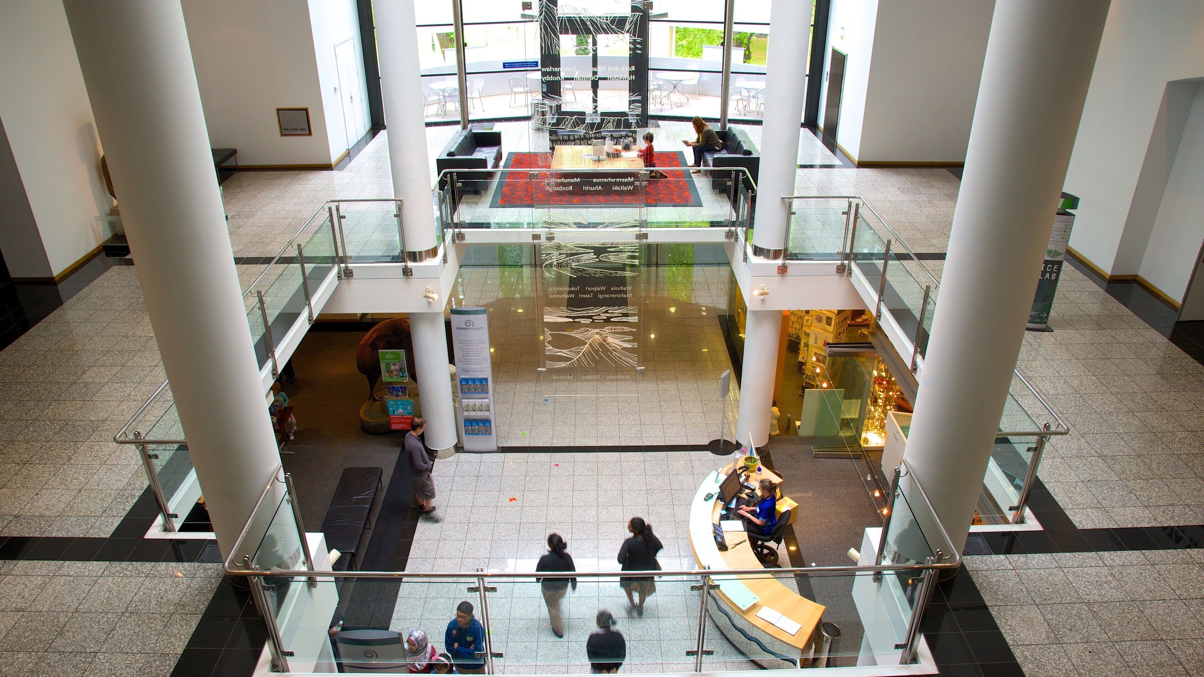 Otago Museum featuring interior views