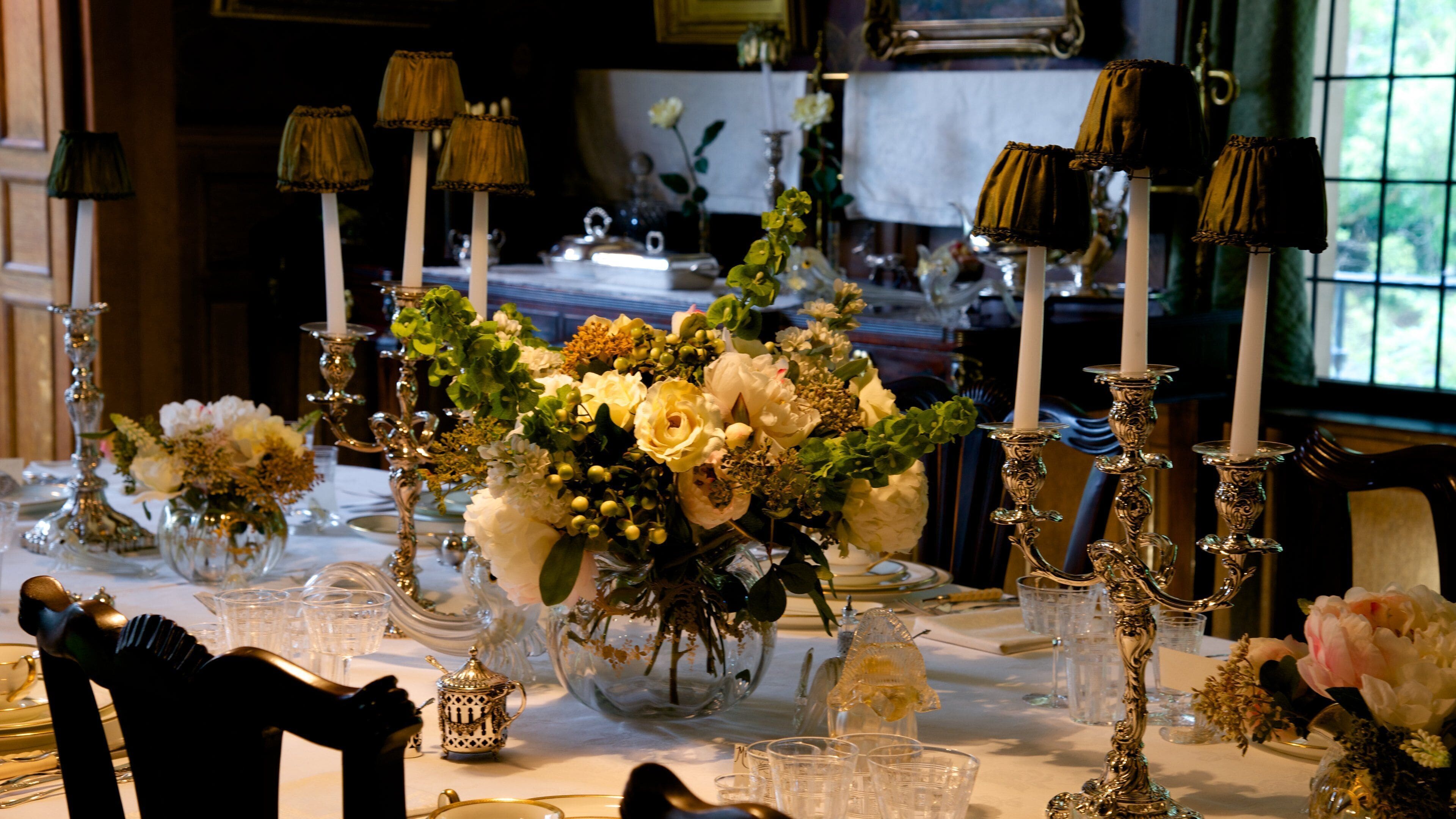 Olveston som viser innendørs