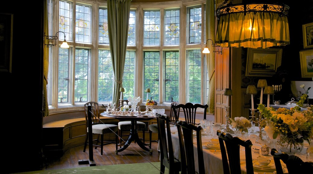 Olveston ofreciendo elementos del patrimonio