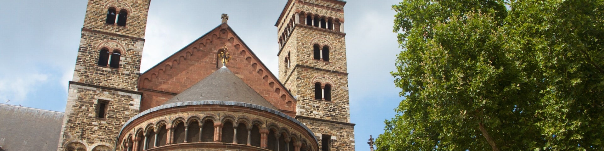 St. Servaas Church featuring heritage elements, a church or cathedral and heritage architecture