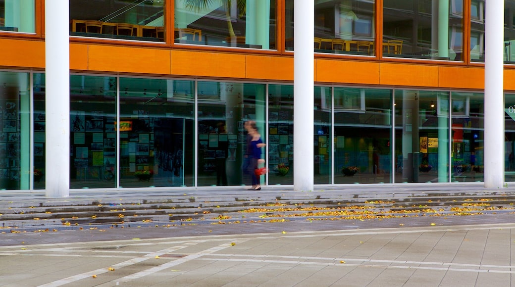 세라미크 센터 을 특징 거리 풍경 과 현대적 건축