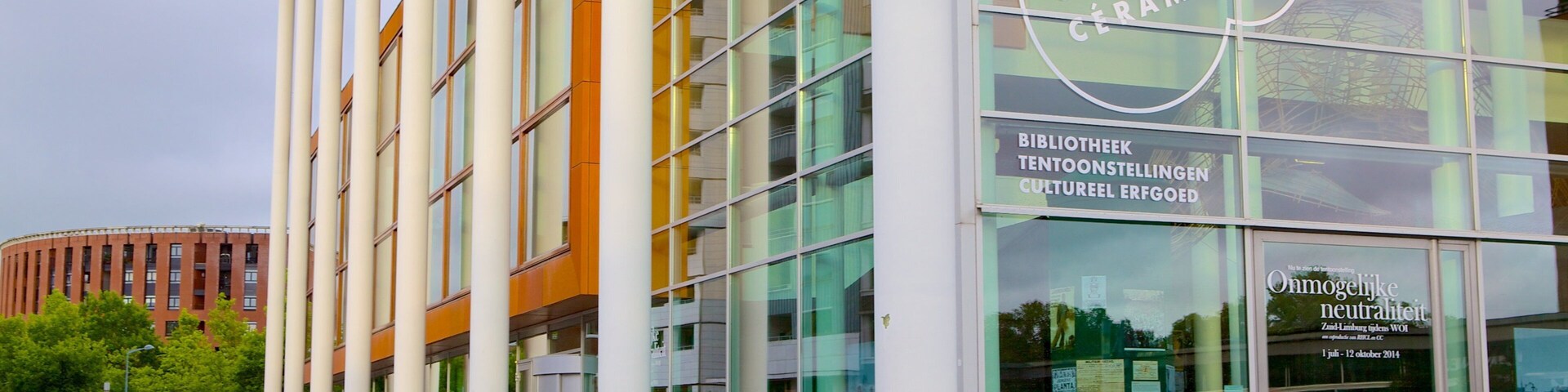 Centre Ceramique showing street scenes and modern architecture
