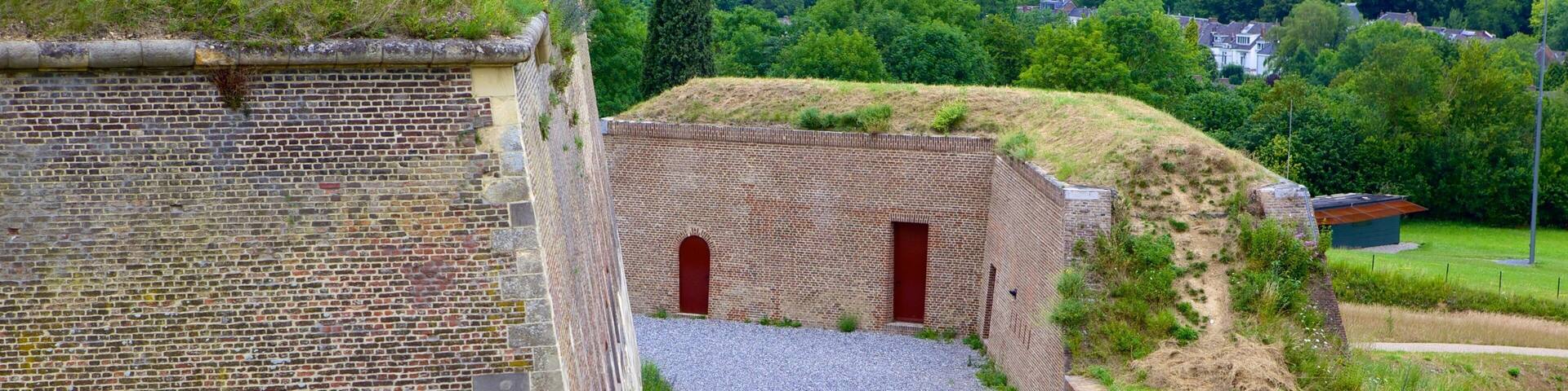 Fort St. Pieter featuring château or palace and heritage elements