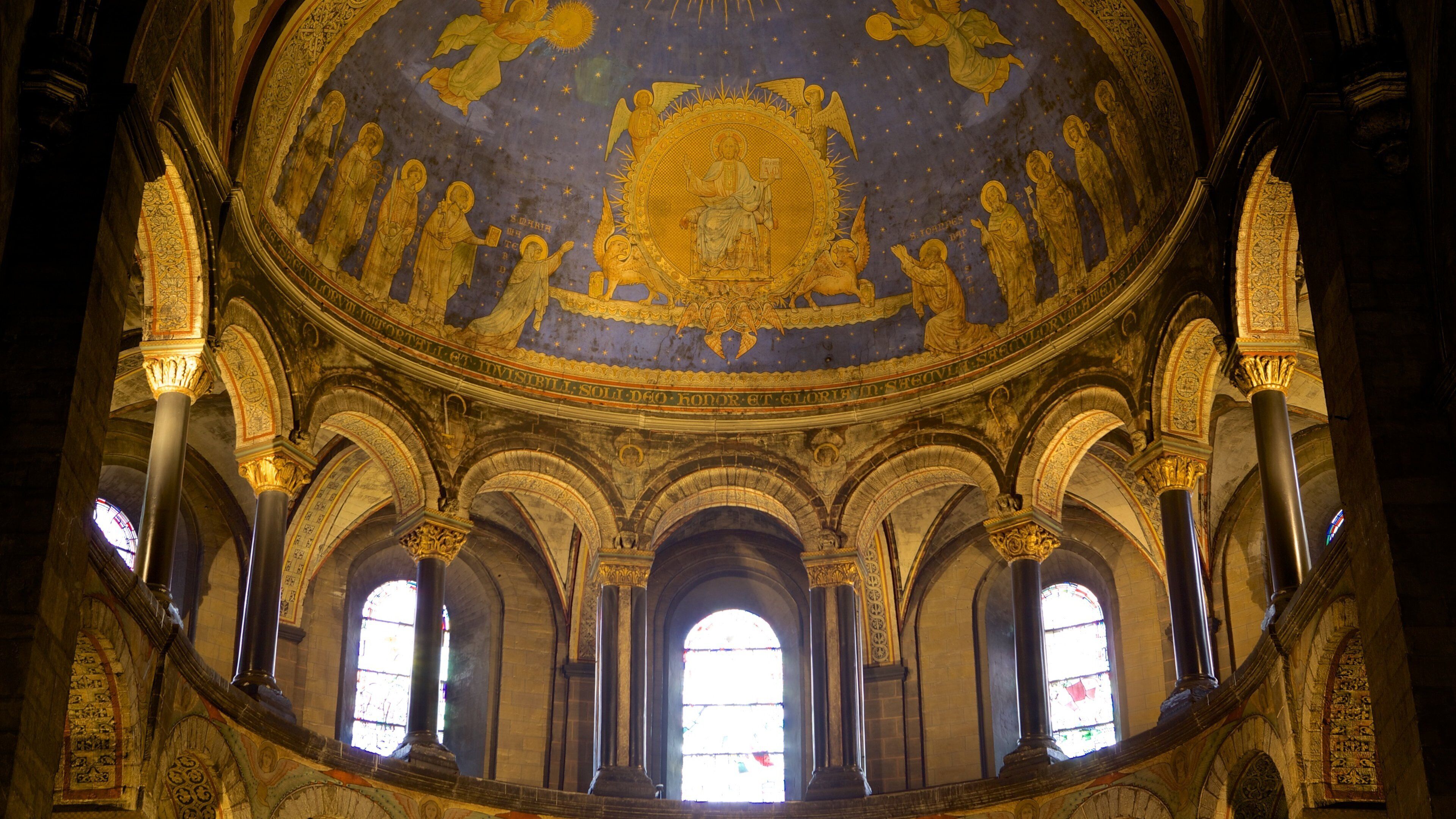 Basilica of Our Lady which includes a church or cathedral, interior views and religious aspects