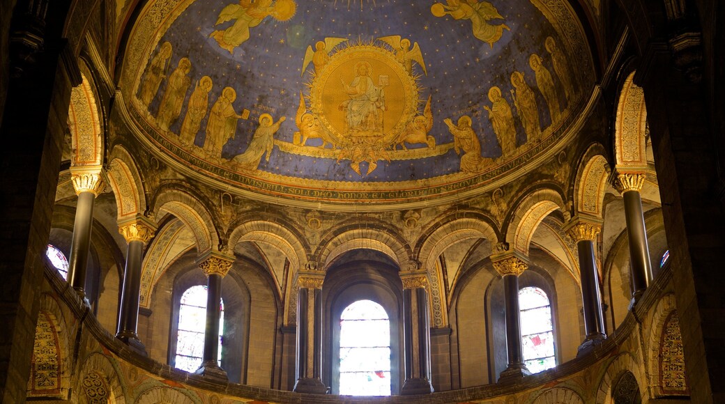 Basilica of Our Lady which includes a church or cathedral, interior views and religious aspects