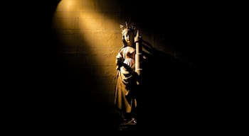 Basilica of Our Lady featuring interior views, a statue or sculpture and religious aspects