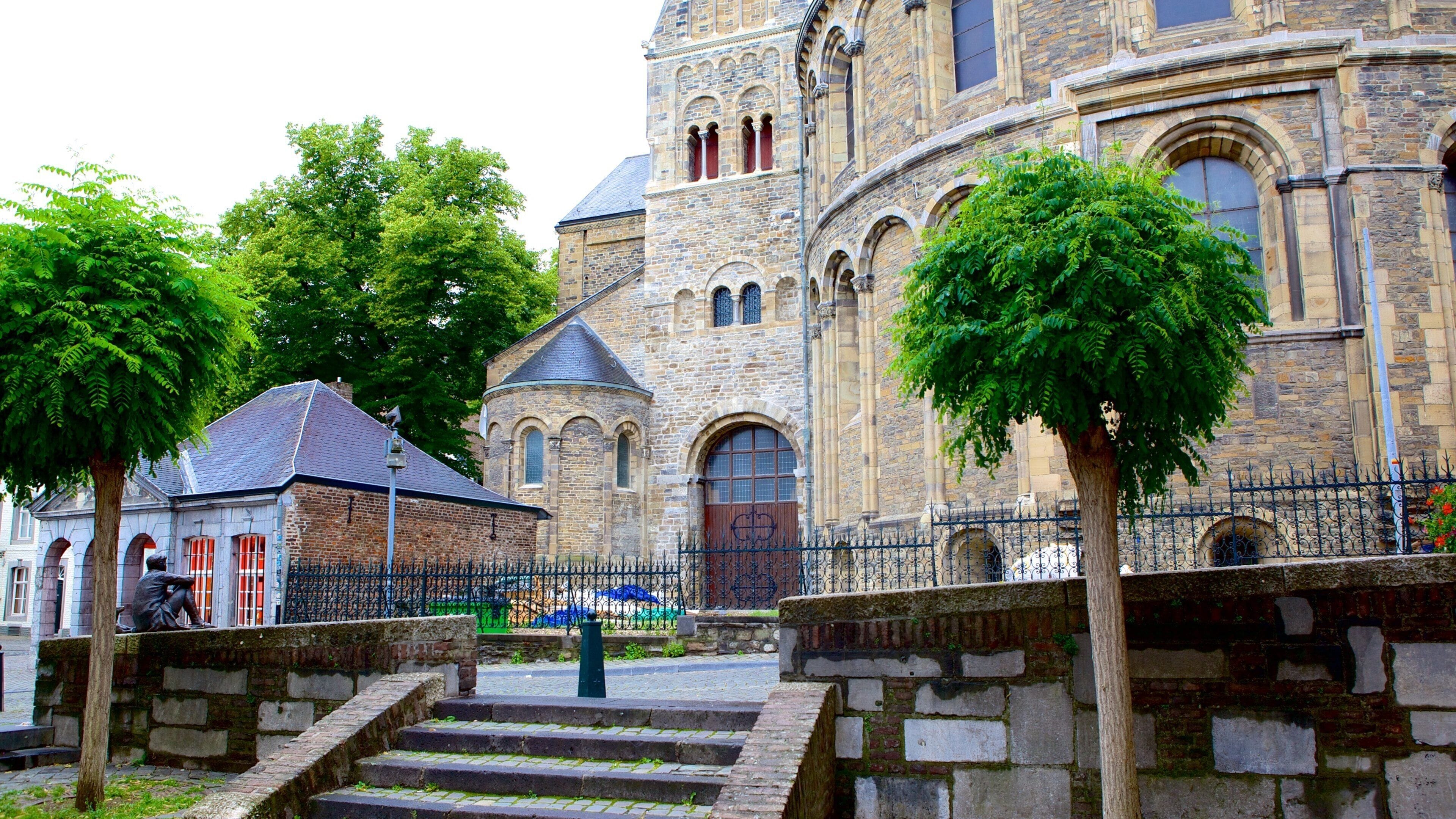 Basilica of Our Lady featuring street scenes