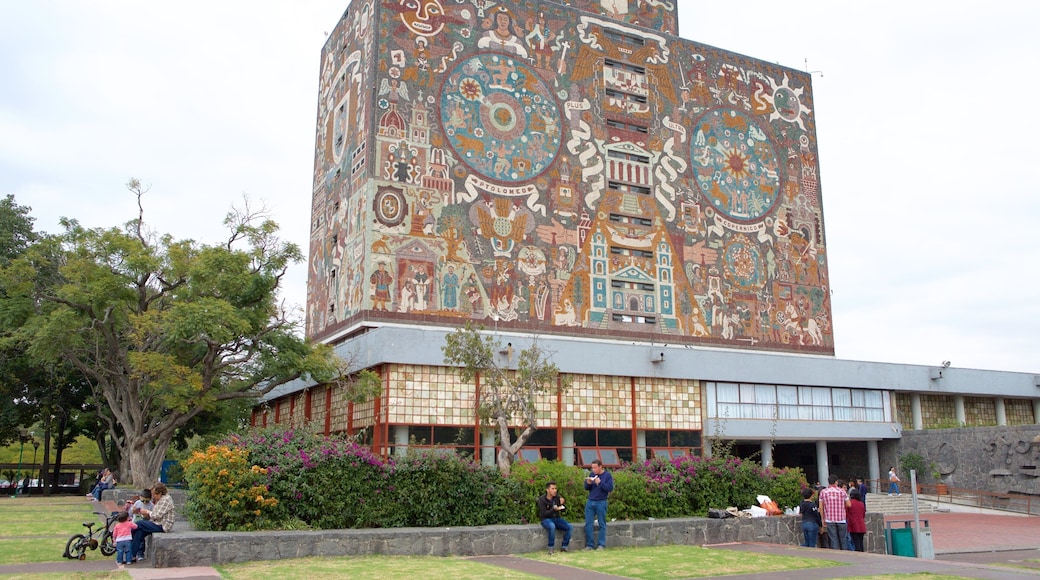 National Autonomous University of Mexico showing a park