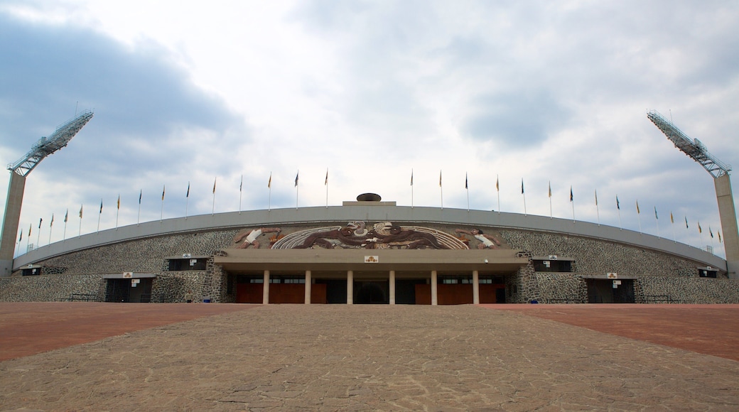 멕시코 국립 자치대학교 이 포함 광장
