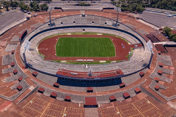 Estadio Olímpico Universitario Drone