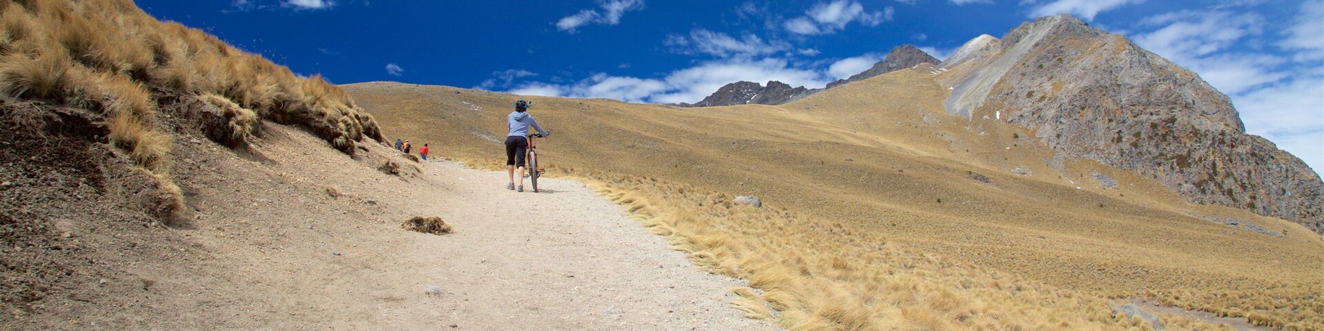 Nevado de Toluca National Park featuring tranquil scenes as well as an individual femail