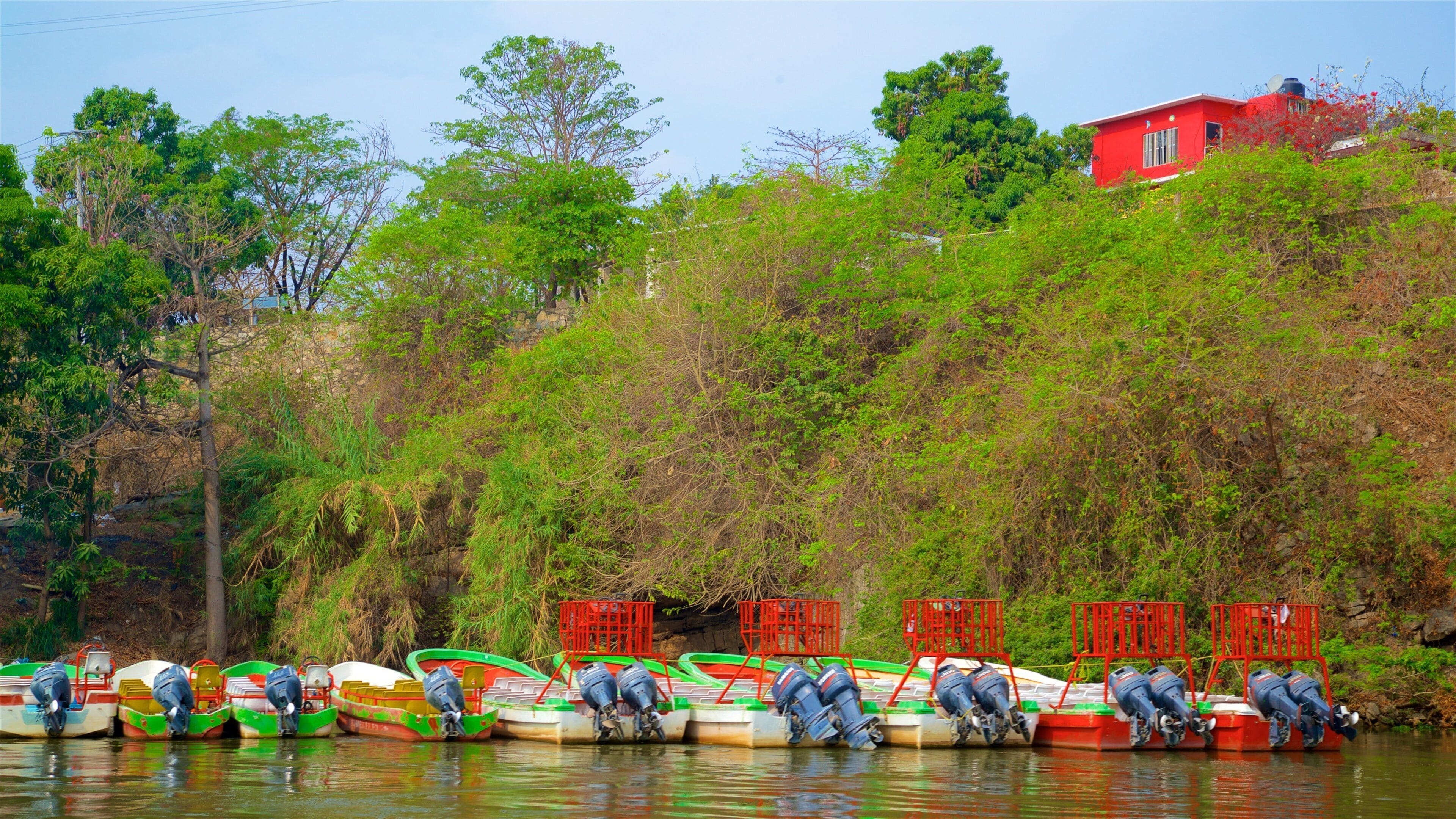 Canon del Sumidero National Park featuring a bay or harbor