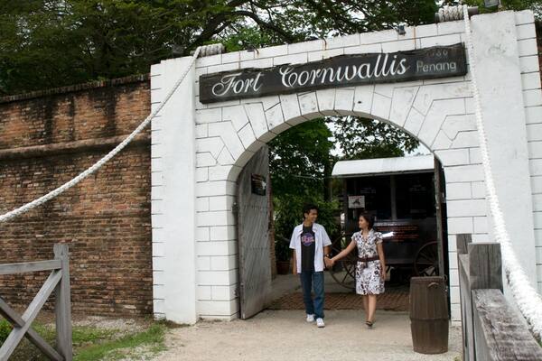 コーンウォーリス要塞 表示 標識 と 遺跡 及び カップル