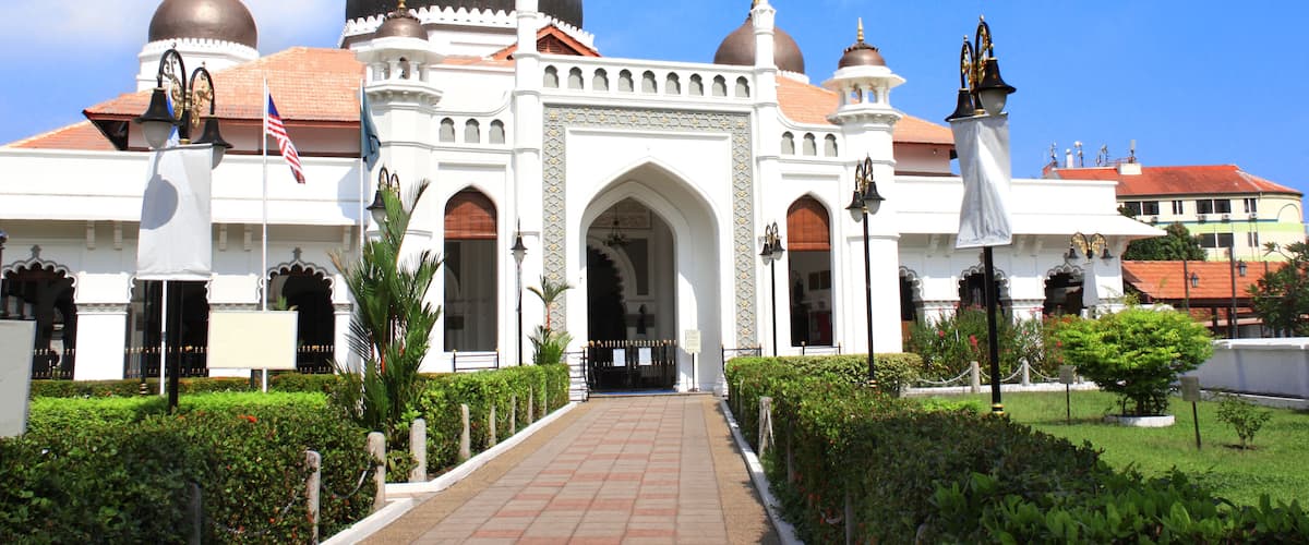 Kapitan Keling Mosque, Georgetown, Penang island, Malaysia