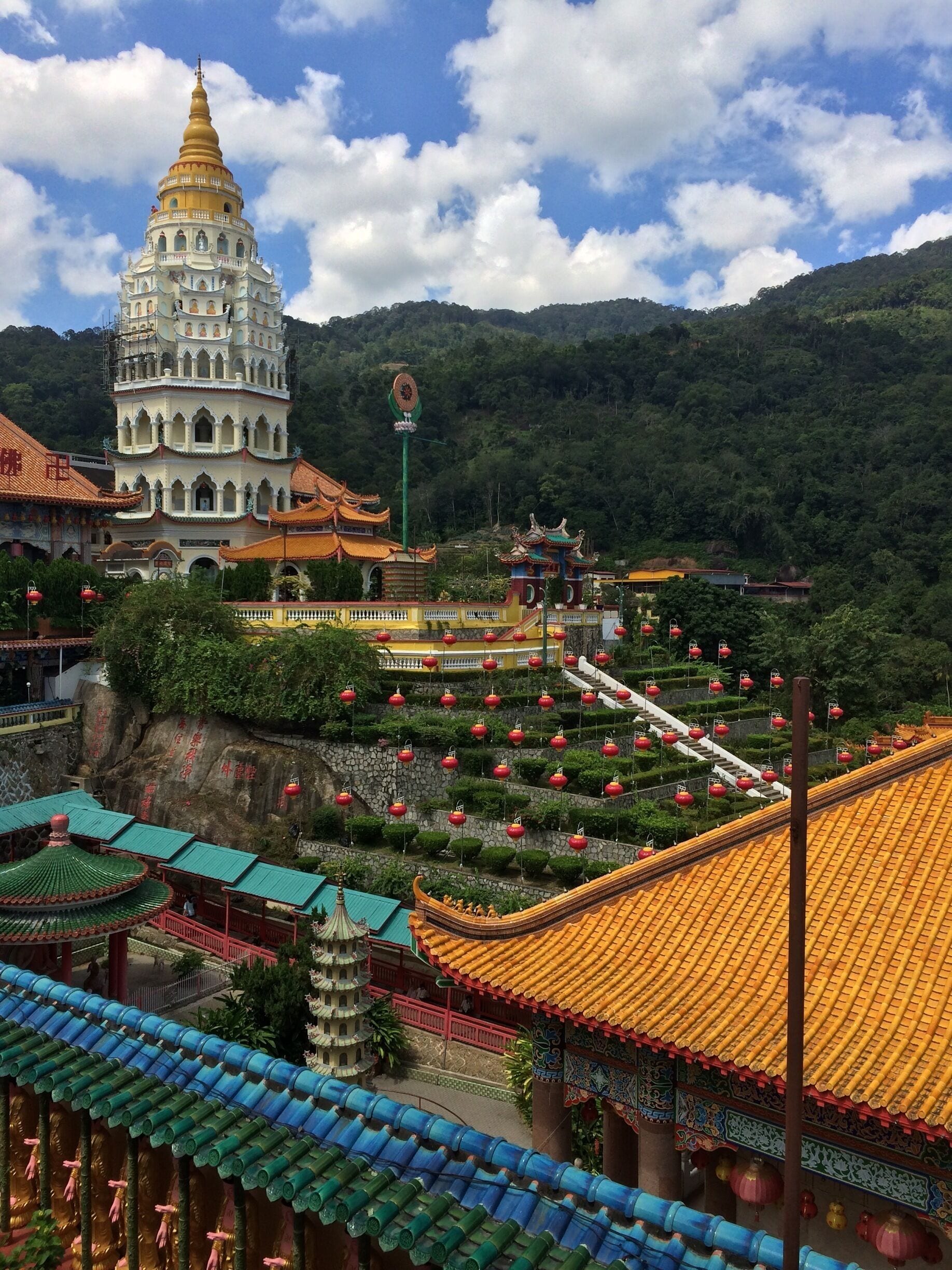 Great temple to visit and had awesome views of the city of Penang, Malaysia! 