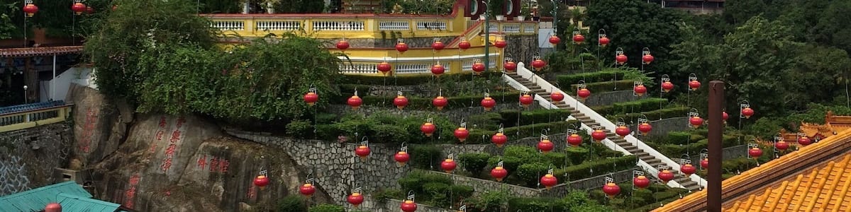 Great temple to visit and had awesome views of the city of Penang, Malaysia!