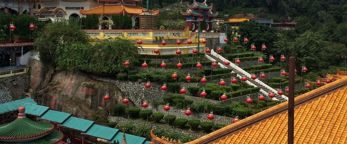 Great temple to visit and had awesome views of the city of Penang, Malaysia!