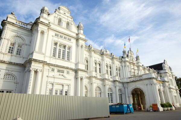 ペナン市庁舎 どの含み 行政建造物 と 遺跡