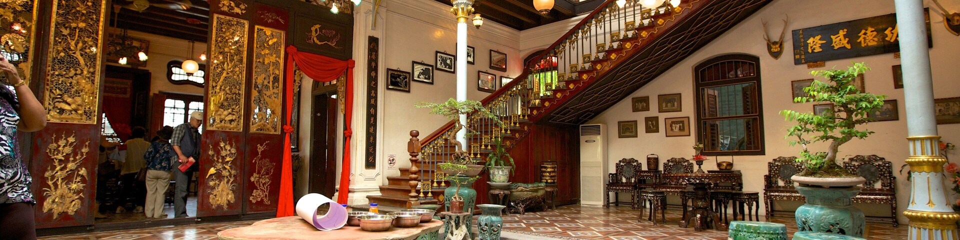 Pinang Peranakan Mansion das einen Innenansichten
