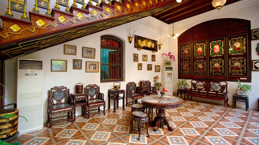 Pinang Peranakan Mansion som visar interiörer