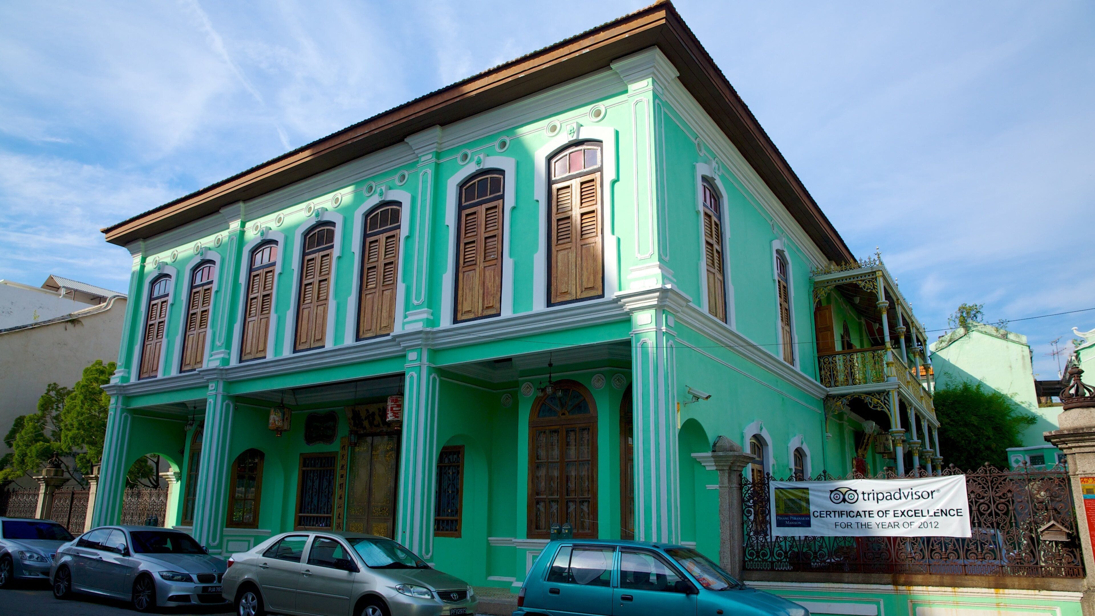 Pinang Peranakan mettant en vedette maison
