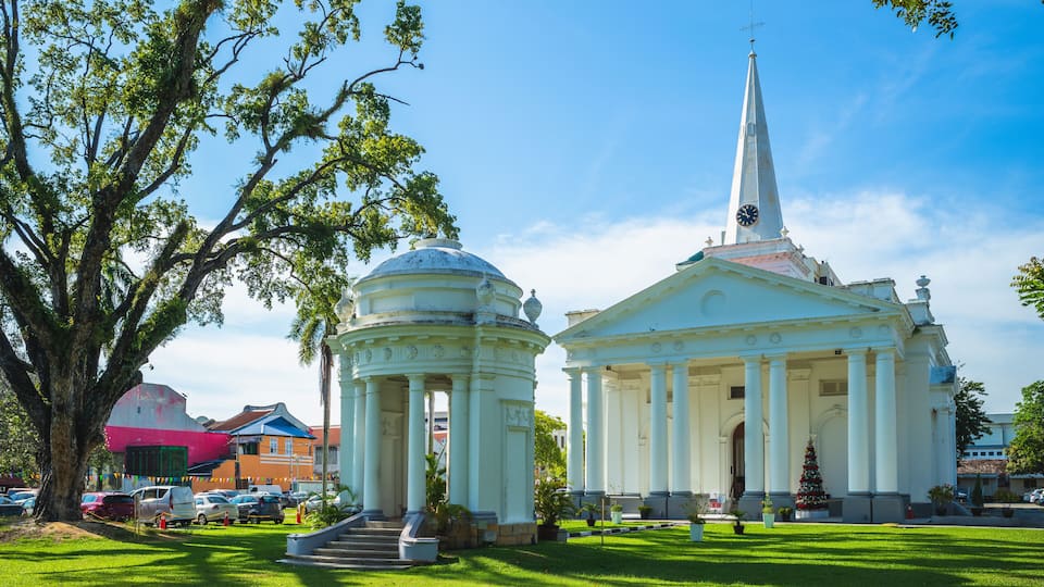 St. George's Church in George Town, Penang, Malaysia