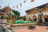 Entrance to Wat Chayamangkalaram, Buddhist Temple, George Town, Penang, Malaysia,