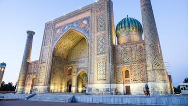 The Registan in Samarkand, Uzbekistan