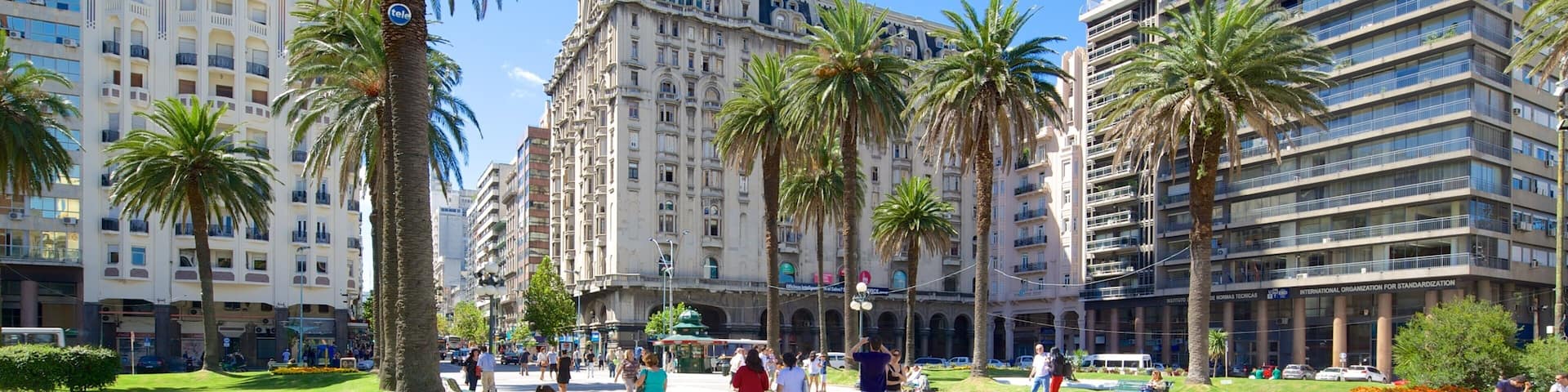 Salvo Palace showing heritage architecture and a city