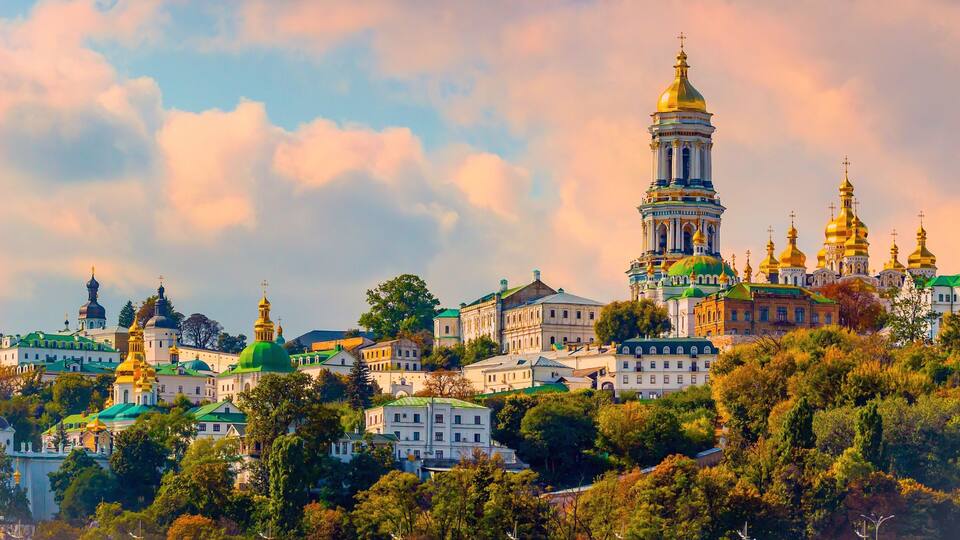 Kiev Pechersk Lavra or the Kiev Monastery of the Caves. Kiev.