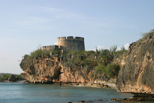 Fort Beekenburg On Caracas Bay Island, Curacao