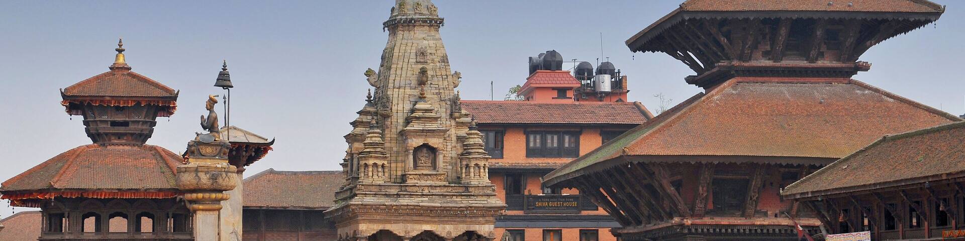 Durbar Square in Bhaktapur, Nepal.