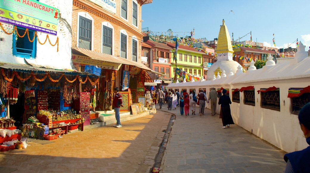 Boudhanath bevat een stad
