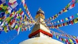 Boudhanath showing a temple or place of worship