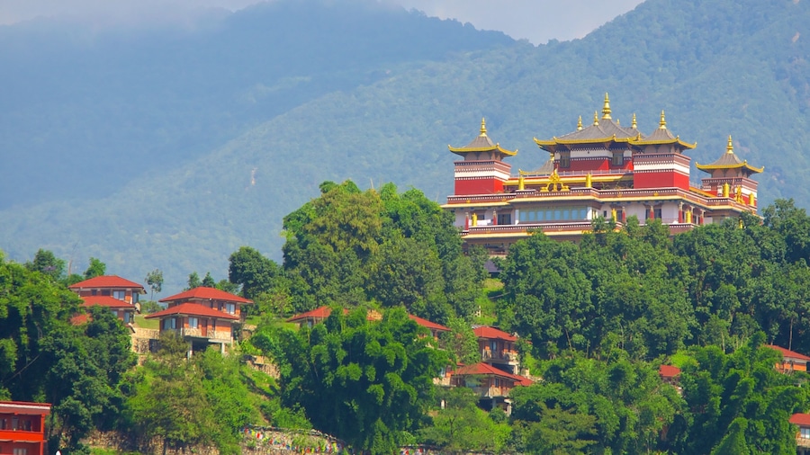 Kopan Monastery featuring a temple or place of worship